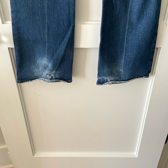 7 For All Mankind Blue Flare & Wide Leg Jeans - Picture 4 of 7